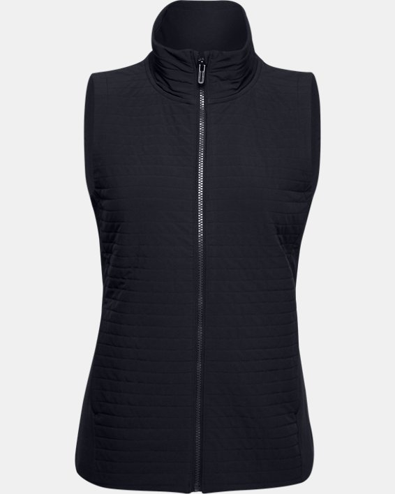 Women's UA Storm Revo Full Zip Vest, Black, pdpMainDesktop image number 5